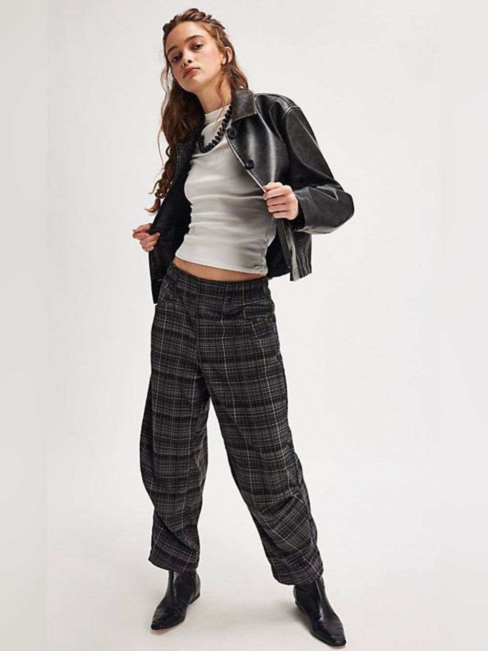 Free People Nice Choice Pull-On Trousers ~ NWT